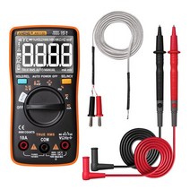 ANENG AN113D AN8002 디지털 멀티미터 6000 카운트 DC/AC 전류 전압 커패시터 미터 전기 트랜지스터 테스터, 01 주황색