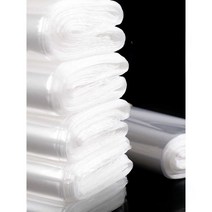 열수축필름 PVC 압축랩 밀봉 신발 책 포장지, POF 가방 16X35cm 100개