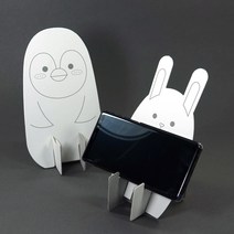 퍼니스쿨 휴대폰거치대 2개 1세트 탁상용 휴대폰 거치대 종이거치대 5개이상구매가능, 7개