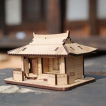 Ks템BuSH-6472Kd기와집 한옥 나무 조립 건축 건물 모형 DIY 만들기_hQ6503d, 본상품선택, 1, 본상품선택