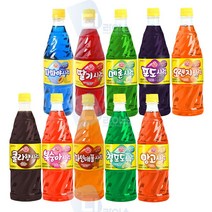 오뚜기시럽 슬러시시럽 1kg 15병 슬러시 원액 모음, 복숭아향1kg 15병