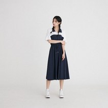 랩 LAP AM2WO57S 반집업 배색 PK 원피스 (P002124719)
