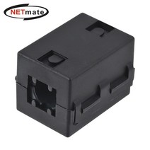 NETmate 고주파 차단 노이즈 필터(페라이트 코어) 직경3.5mm-19mm/EMC Core/탈착식 구조/다양한 케이블에 적용, 10mm(NM-NF100N)