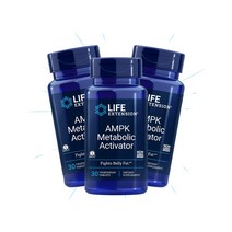라이프 익스텐션 AMPK 메타볼릭 액티베이터 30정 [X3] 칼슘 헤스페리딘 액티포닌 돌외잎 고약사 약들약