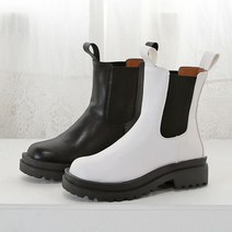 베이직 통굽 첼시부츠 (4.5cm) 켄지숏