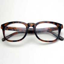 Everyday Basic 타원 뿔테안경테 3color CH1735866 호피/안경테