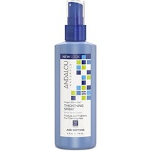 일본직발송 6. ANDALOU NATURALS (안달루 내츄럴스) 글로벌 유기농 ANDALOU AD 볼륨 스프레이 헤어 왁스, One Size, One Color