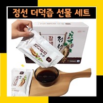정선 더덕 즙 포장박스 즙 엑기스 설날 선물 설 선물 명절 선물 세트 셋트 부모님 아빠 엄마 아버지 어머니 시댁 할아버지 할머니 어르신 선물용 건강 먹거리 3만 원대 선물, 더덕즙 100ml x 30포 (1박스)