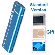 외장하드 SSD HDD TYPE-C 대용량 메모리 휴대용stmagic 외부 128gb 256gb 512gb 1tb 480mbs 드라이브 p usb3.1 솔리드 스테이트 디스크, 블루 사타 3