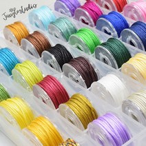 [정글스튜디오] 나일론 매듭실 0.8mm 25색 36색 마크라메 매듭팔찌 만들기 재료 팔찌실 팔찌 만들기 DIY, 0.8mm-25색