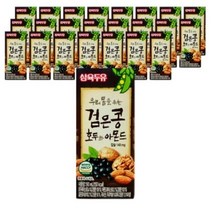 삼육두유 검은콩호두아몬드 두유, 190ml, 24개