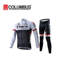 콜럼버스 TREX CYCLING TEAMS 긴팔 사이클복 상하의세트