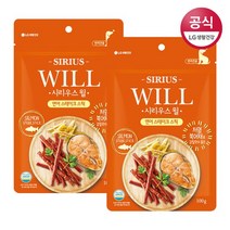 LG생활건강 시리우스 윌 연어 스테이크 스틱 100g 2팩, 없음, 상세설명 참조