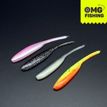 오마이갓피싱 칙칙폭폭 3인치 미드웜 미드스트롤링 배스 송어웜 미드미노우, CCPP-11