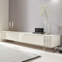 화사한 산호석 와이드 2100 거실장