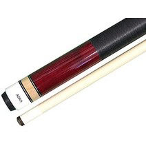 ASKA L2 풀 큐 스틱 2개 147.3cm(58인치) 하드 록 캐나다 단풍나무 13mm 팁 (538.6g(19온스) 오렌지) 490027, Red