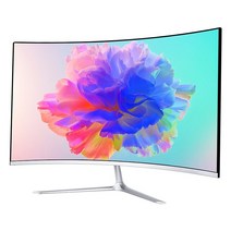스마트TV 스마트티비 TV 50인치TV 55인치TV 저렴한 가격으로 2k 4k 풀 HD 24 144hz 곡선 프레임리스 게임 모니터 pc 게이머 완료, 흰색 1k 144hz 경화