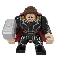 레고 호환 나노 테크닉 밀리터리 블럭 브릭 8.5CM Gladiatus 헐크 빅 사이즈 토르 라그나로크 3 모델 빌딩, 18 Thor