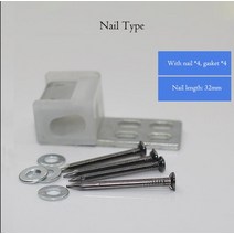 트랙터 의자 부품 1Pc 소파 스프링 고정 클립 Srews/손톱 자동차 좌석 버클 홈 가구 Hasps 철 하드웨어 액, 03 Nail Type
