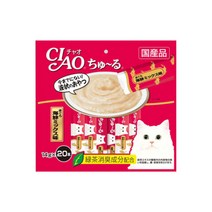 이나바 고양이 파우치 간식 챠오츄르 참치+해산물 믹스, 참치 + 해산물 혼합맛, 14g, 1개