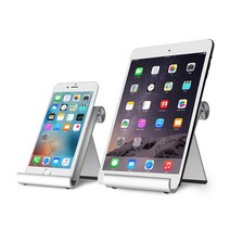 얼리봇 EACS-500 프리미엄 알루미늄 아이폰 스마트폰 태블릿 PC 거치대, 실버 색상 {EACS500}