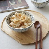 네식구 일본식 덮밥 우동 면기 4P세트 라면용기 와이드그릇 요리면기 냉면기 음식담기편한 촬영용그릇