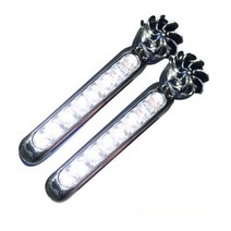 미쓰비시 ASX 외계인 랜서 콜트 에볼루션 Pajero Eclipse Grandis FORTIS Zinger 용 1 Pair LED 풍력 자동, 한개옵션1, 01 White