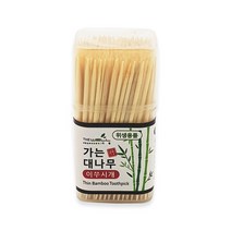 가는 대나무 이쑤시개 이쑤시게 요지 1통, 본상품선택
