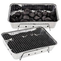 숯포함 일회용 바베큐그릴세트 1개 _ 2360104EA