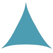 SHILONG 썬세이드 삼각 그늘막 천막, 레이크 블루