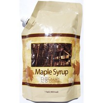 대용량 캐나다 메이플시럽 1kg 1키로 단풍 매이플 식자재용, 1개
