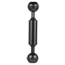 탄소 섬유 플로트 확장 암 1 인치 듀얼 볼 다이빙 카메라 사진 D20Mm 5 인치 라이트 수중 부력 삼각대, 보여진 바와 같이, 하나