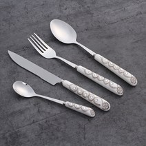 쿡킹룸 파스타포크 디저트커트러리 디너포크 4종