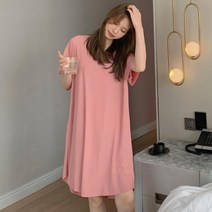 편하고 시원한 소재 베이직 디자인 여성 반팔 원피스니트원피스 미디원피스 롱원피스 반팔원피스 프릴원피스 브이넥원피스 청치마 여자원피스 미니원피스 플레어