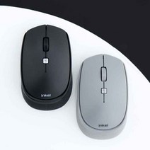 인켈 저소음 무선마우스 IK-WAM01 박스정품 블랙, 블렉