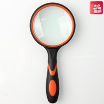 magnifying glass J605 4배율 손잡이돋보기 과학교구 휴대용확대경, 1세트