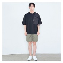 티아이포맨 티아이포맨 본사직영 아웃포켓 티셔츠 익스텐드 _M214MTS588M