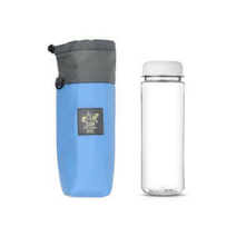 바이아 물병 파우치 주머니 500ml, 스카이블루