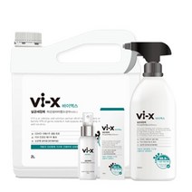 바이엑스 살균소독수 살균 소독액 탈취 미산성 스프레이 무독성 무향 무부식성, 500ml(리필파우치)