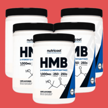 뉴트리코스트 HMB 칼슘 파우더 1000mg 250g 5개