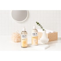모두바른 키즈&맘 아토 바디케어 세트 어린이 유아 임산부 온가족 바디워시 480ml 2개 바디로션 480ml 1개