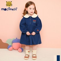 [몰리멜리]동그라미카라원피스