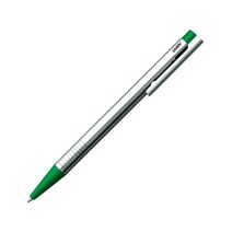 LAMY 로고 볼펜 스틸 포인트 204M, 스틸그린, 1개