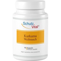 Schutz Vital 터메릭 유향 보스웰리아 Turmeric Frankincense Boswellia 90정
