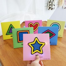 펠트대장 LED시리즈3(도형 액자만들기-6종)