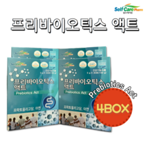 [셀프케어팜] 프리바이오틱스 액트 30포 4박스, 1개, 기본