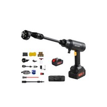 21V 유럽 차징 고압 세정기 건 세차기 (1배터리), 독일 충전무선고압세차기셋트 휴대용 1배터리+수납가방 (