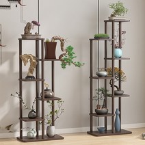 수석진열장 수석장 분재 다육이 선반 화분대 장식품 담금주 조경, B타입 5단