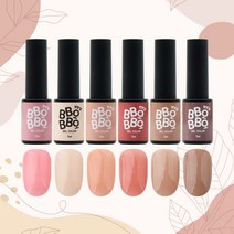 뽀뽀젤 젤네일 컬러 5ml F/W 반시럽컬러 6종 가을네일 겨울네일 시럽젤 셀프네일 가성비젤, 뽀뽀젤 023 허니자몽티