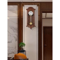 헤믈레 Hermle 독일 해믈레 클래식 엔틱 괘종시계 시계 허믈(Hermle) 기계시계 오리지널 수입 빈티지 경량 럭셔리 인테리어 거실 유럽식 벽시계, 01 70543-030341, 01 14인치